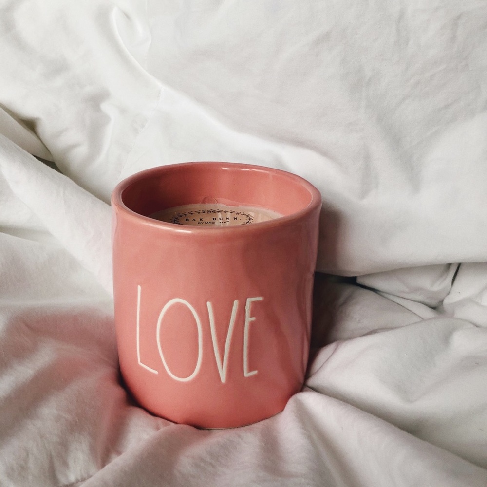 Rae Dunn Valentine’s Day Love Candle
